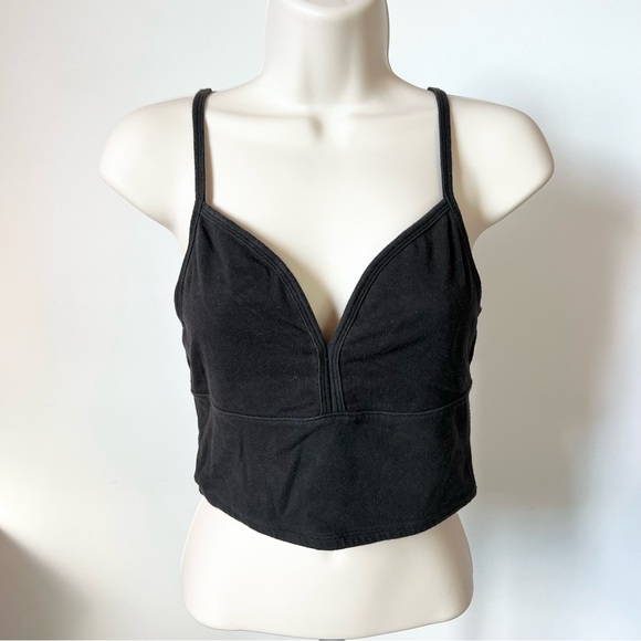 Hollister Tops - Hollister black tank crop top Size M